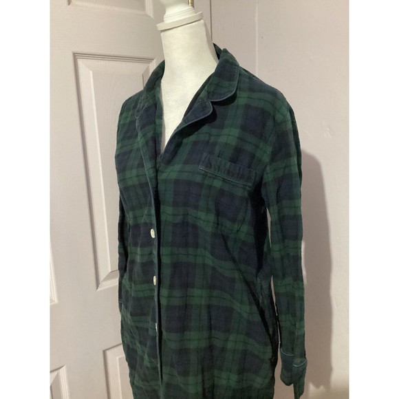 J. Crew Plaid Button Down Cotton Mini Dress Long Sleeve Size S - Picture 2 of 6